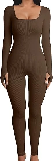 Ribbed Langer erma Sport Jumpsuits